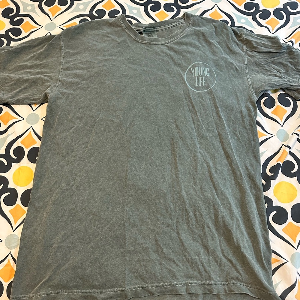 Comfort Colors Green Young Life Shirt